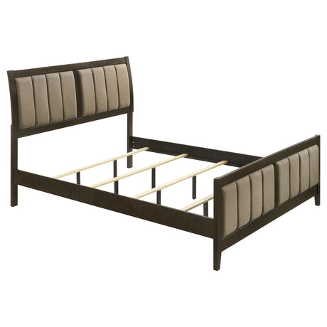 Wilkes Dark Cocoa 5-Piece Eastern King Bedroom Set by Coaster at Eve Furniture