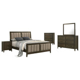 Wilkes Dark Cocoa 5-piece Full Bedroom Set by Coaster at Eve Furniture