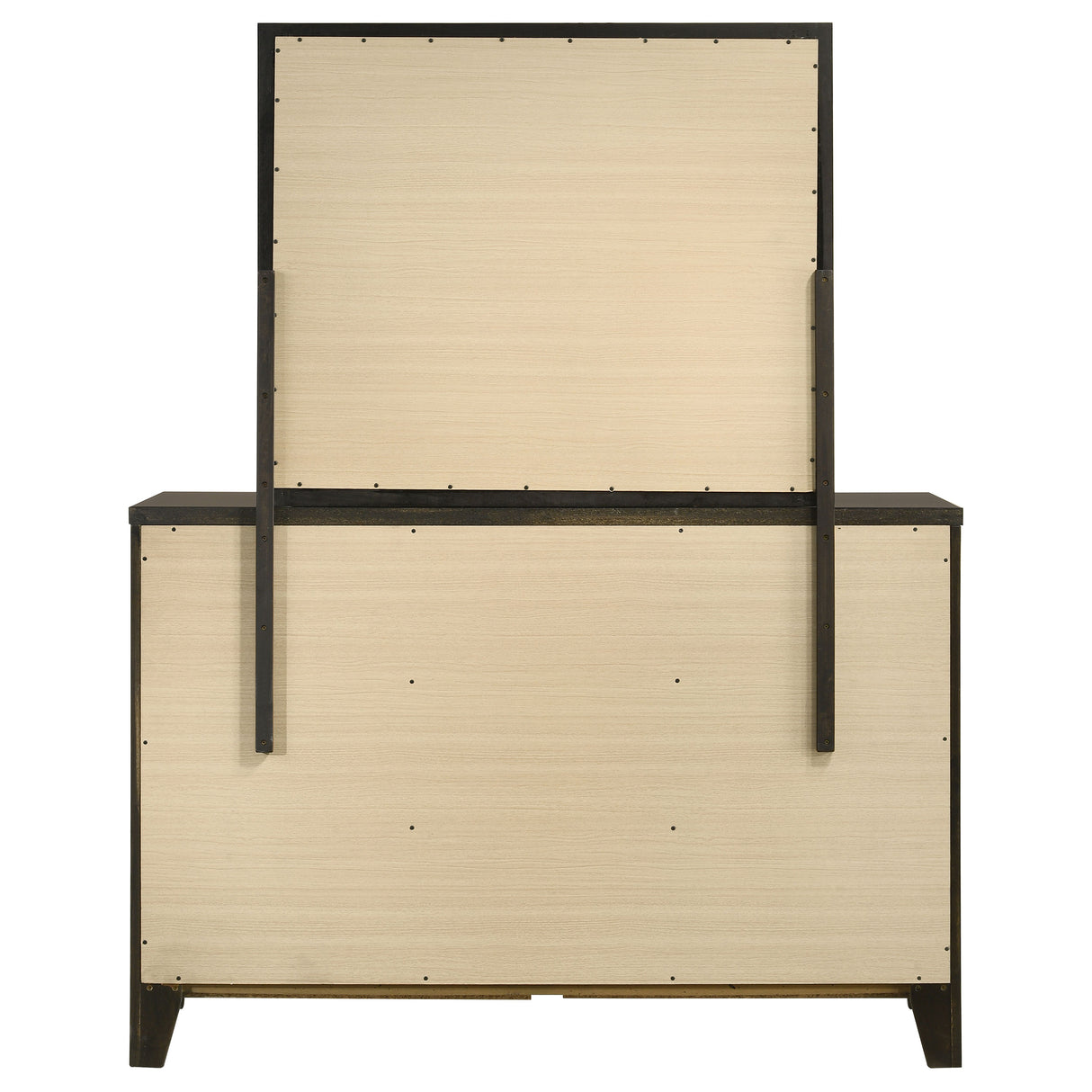 Wilkes Dark Cocoa 6-drawer Dresser and Mirror by Coaster at Eve Furniture