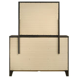Wilkes Dark Cocoa 6-drawer Dresser and Mirror by Coaster at Eve Furniture