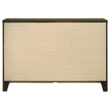 Wilkes Dark Cocoa 6-Drawer Dresser by Coaster at Eve Furniture