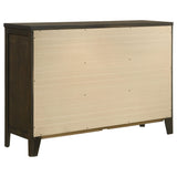 Wilkes Dark Cocoa 6-Drawer Dresser by Coaster at Eve Furniture