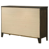 Wilkes Dark Cocoa 6-Drawer Dresser by Coaster at Eve Furniture