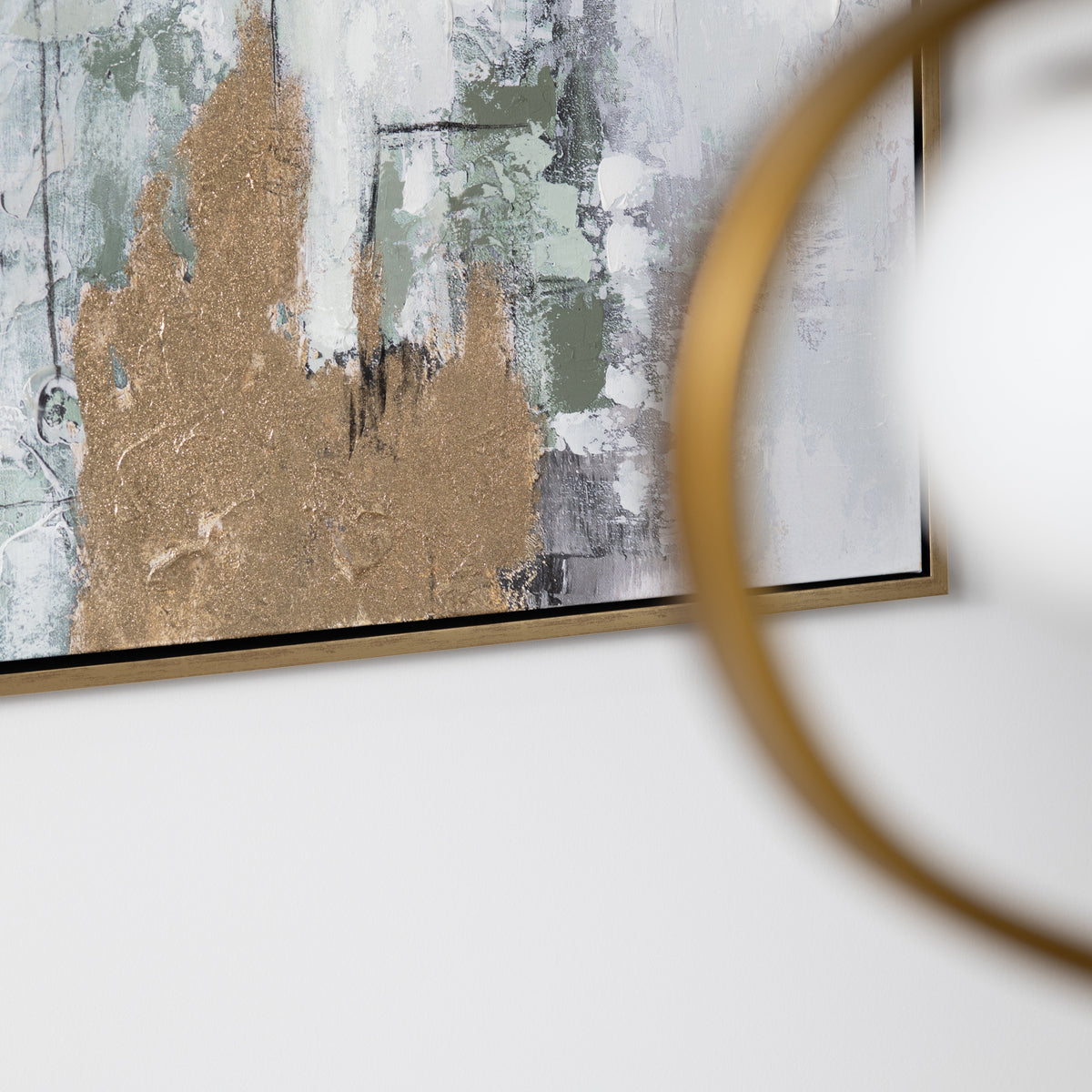 Wilkes Green/Gold Canvas by Crestview at Eve Furniture