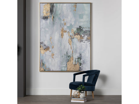 Wilkes Green/Gold Canvas by Crestview at Eve Furniture
