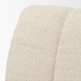 Wilkins Beige Performance Fabric Upholstered Dining Chair by Mercana at Eve Furniture