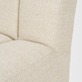 Wilkins Beige Performance Fabric Upholstered Dining Chair by Mercana at Eve Furniture