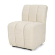 Wilkins Beige Performance Fabric Upholstered Dining Chair by Mercana at Eve Furniture