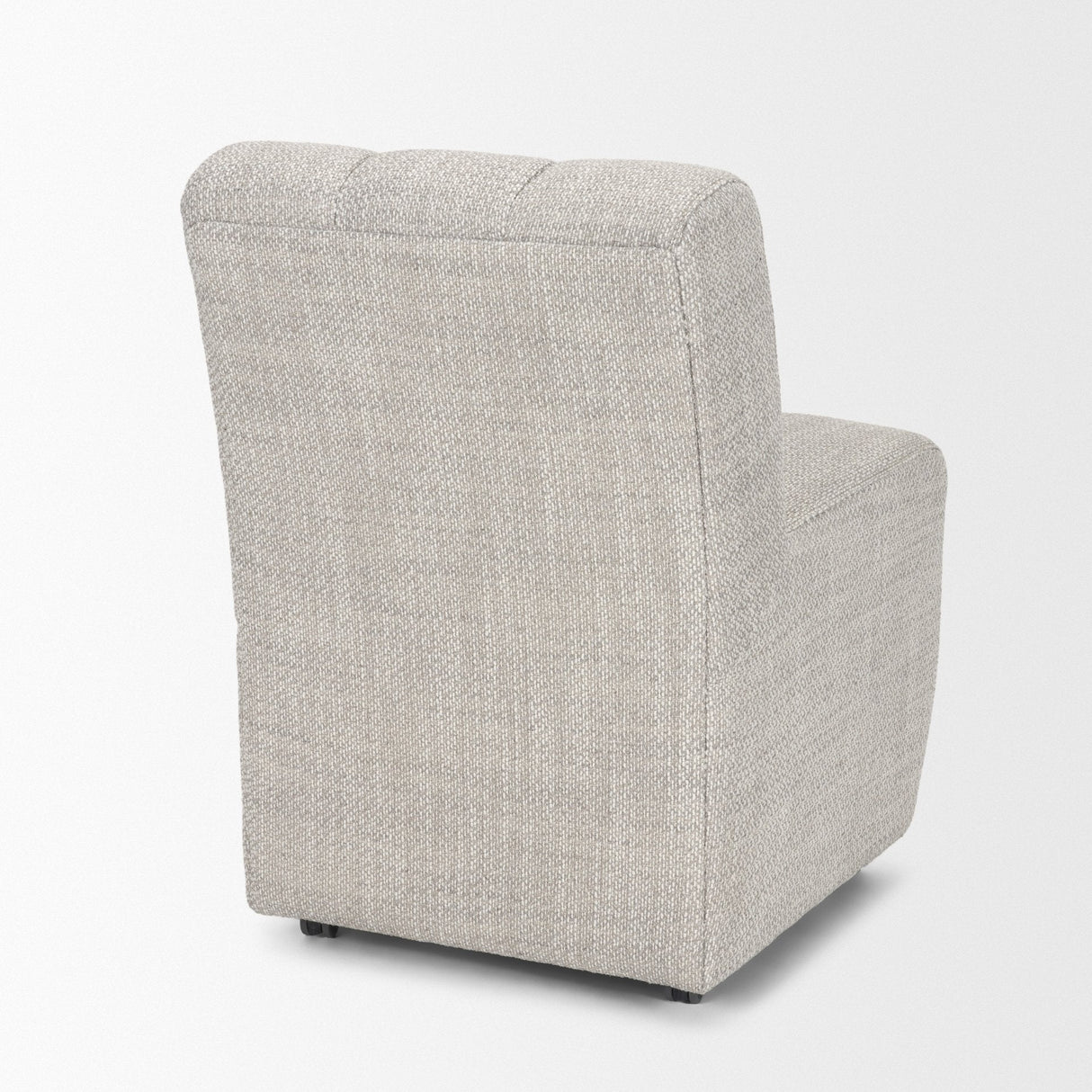 Wilkins Gray Performance Fabric Upholstered Dining Chair by Mercana at Eve Furniture