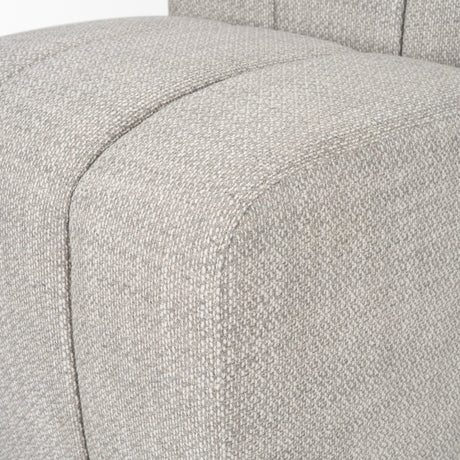 Wilkins Gray Performance Fabric Upholstered Dining Chair by Mercana at Eve Furniture