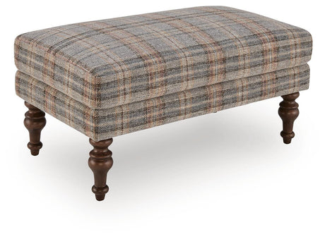Wilkland Multi Accent Ottoman by Ashley at Eve Furniture