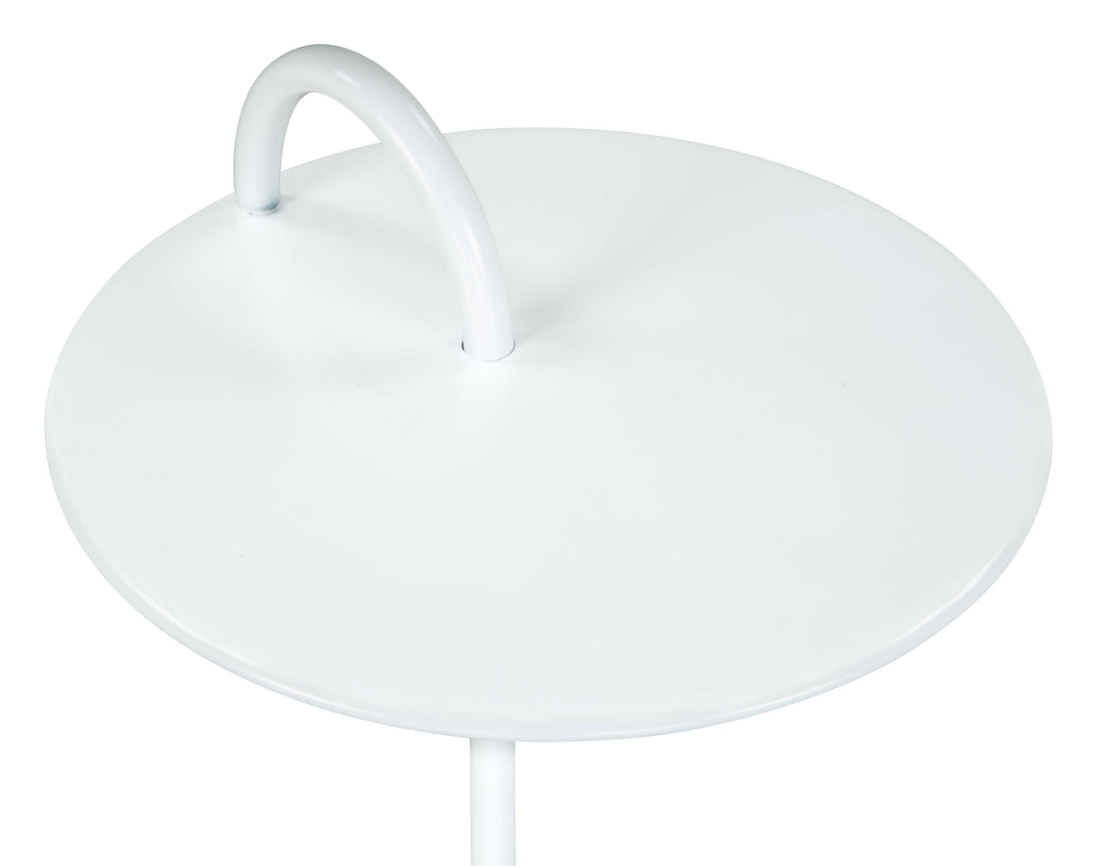 Will White Side Table by Zuomod at Eve Furniture