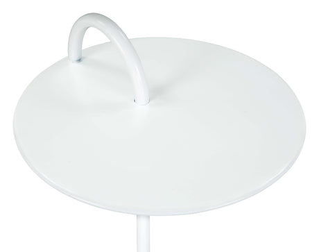 Will White Side Table by Zuomod at Eve Furniture