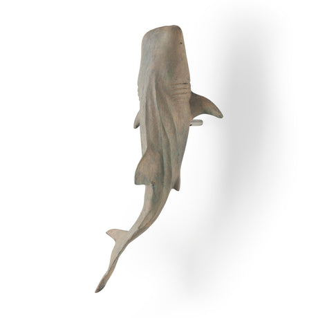 Willa Large Wall Mountable Whale Shark Sculpture by Mercana at Eve Furniture