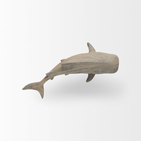 Willa Small Whale Shark sculpture by Mercana at Eve Furniture