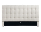 Willa Warm Ivory King Upholstered Bed by Steve Silver at Eve Furniture