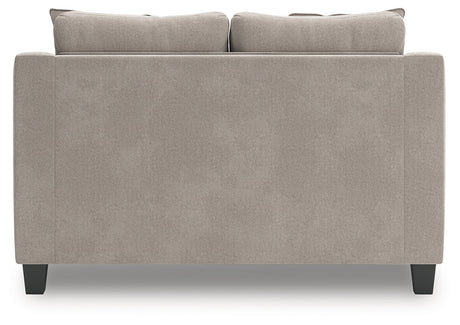 Willarae Taupe Loveseat by Ashley at Eve Furniture