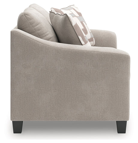 Willarae Taupe Loveseat by Ashley at Eve Furniture