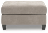 Willarae Oversized Oversized Taupe Chair and Ottoman by Ashley at Eve Furniture