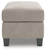 Willarae Oversized Oversized Taupe Chair and Ottoman by Ashley at Eve Furniture