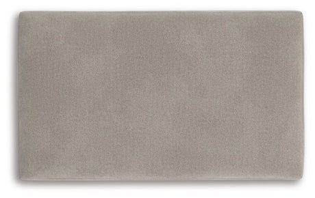 Willarae Taupe Ottoman by Ashley at Eve Furniture