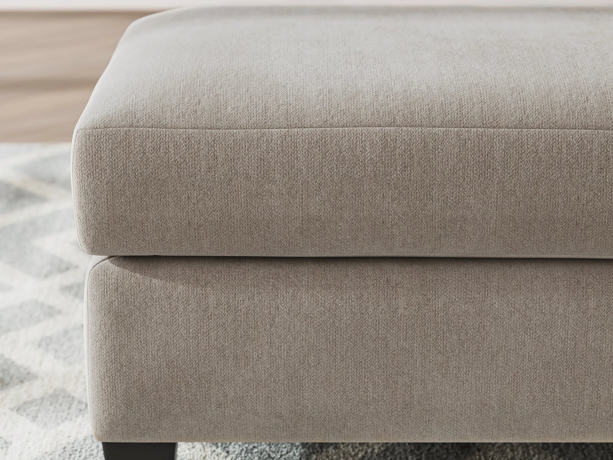 Willarae Taupe Ottoman by Ashley at Eve Furniture