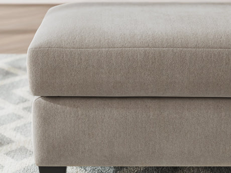 Willarae Taupe Ottoman by Ashley at Eve Furniture