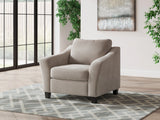 Willarae Taupe Oversized Chair by Ashley at Eve Furniture