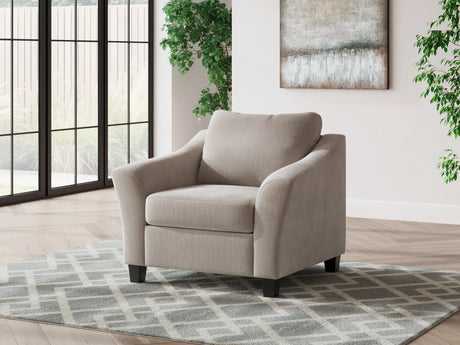 Willarae Taupe Oversized Chair by Ashley at Eve Furniture