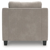 Willarae Oversized Oversized Taupe Chair and Ottoman by Ashley at Eve Furniture