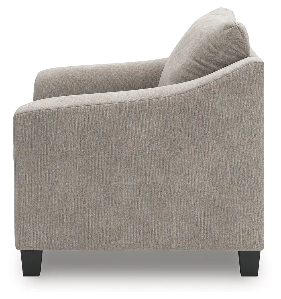 Willarae Oversized Oversized Taupe Chair and Ottoman by Ashley at Eve Furniture