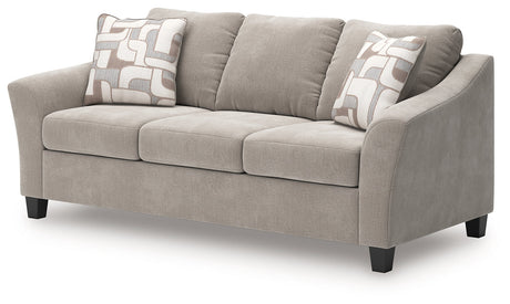 Willarae Taupe Queen Sofa Sleeper by Ashley at Eve Furniture