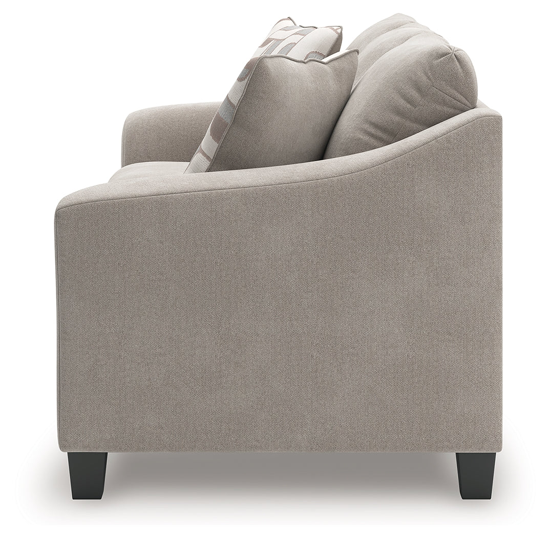 Willarae Taupe Queen Sofa Sleeper by Ashley at Eve Furniture