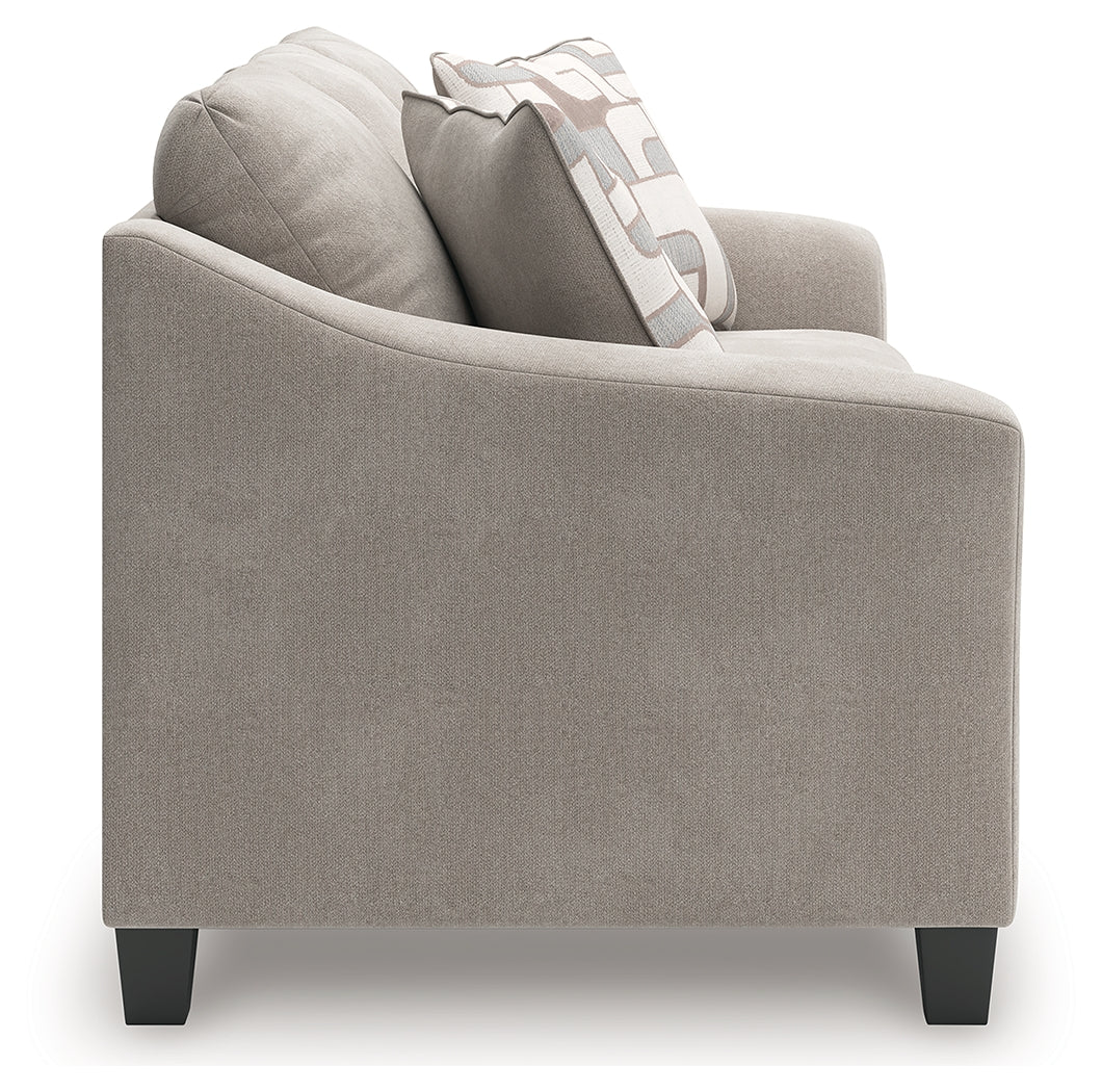 Willarae Taupe Queen Sofa Sleeper by Ashley at Eve Furniture