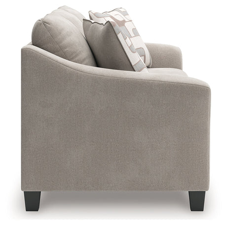 Willarae Taupe Queen Sofa Sleeper by Ashley at Eve Furniture