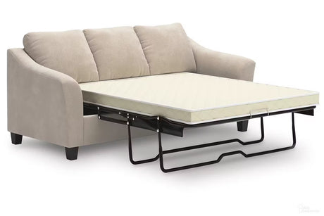 Willarae Taupe Queen Sofa Sleeper by Ashley at Eve Furniture
