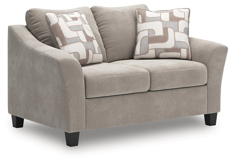 Willarae Taupe Sofa and Loveseat by Ashley at Eve Furniture