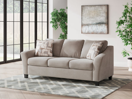 Willarae Taupe Sofa by Ashley at Eve Furniture