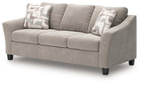 Willarae Taupe Sofa by Ashley at Eve Furniture