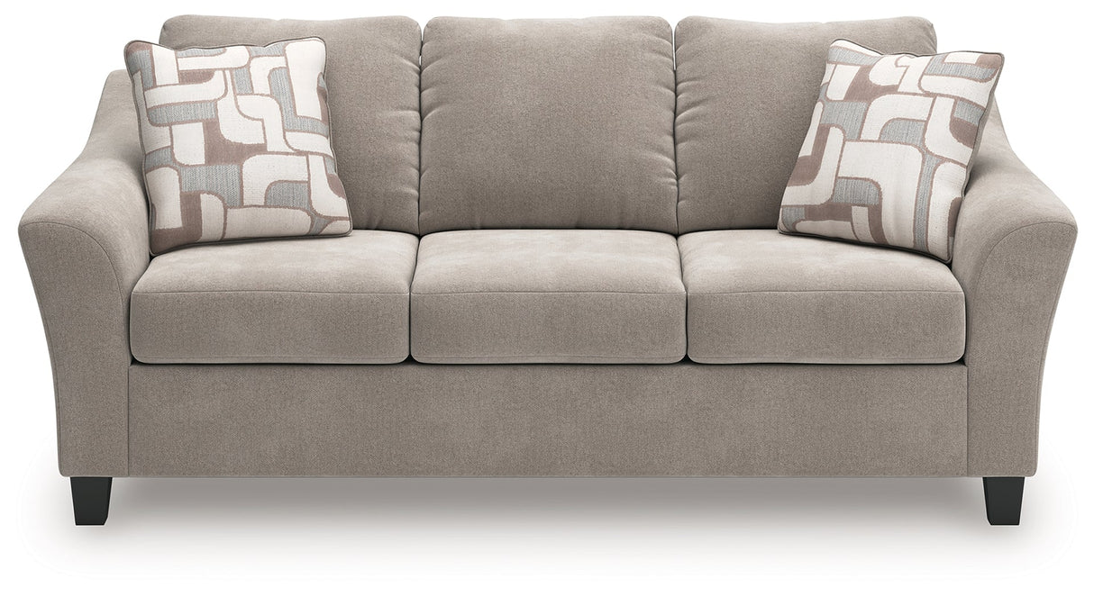 Willarae Taupe Sofa by Ashley at Eve Furniture