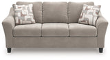 Willarae Taupe Sofa by Ashley at Eve Furniture