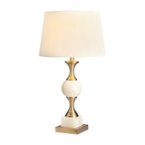 Willenhall White/Gold Table Lamp (Set of 2) by Crestview at Eve Furniture