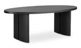 William Dining Table Black by Moe's Home at Eve Furniture