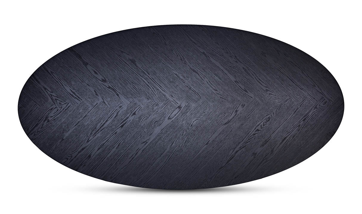 William Dining Table Black by Moe's Home at Eve Furniture