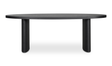 William Dining Table Black by Moe's Home at Eve Furniture