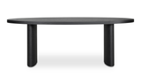 William Dining Table Black by Moe's Home at Eve Furniture