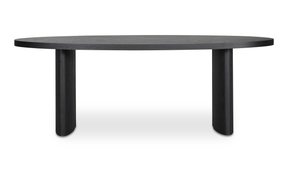 William Dining Table Black by Moe's Home at Eve Furniture