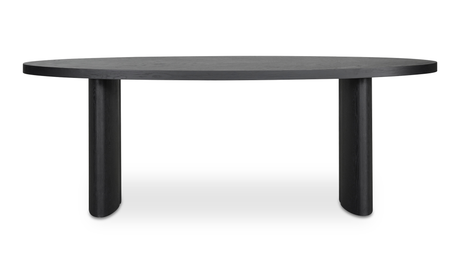 William Dining Table Black by Moe's Home at Eve Furniture