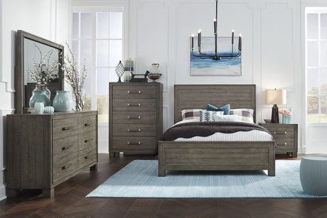 William Dusty Dawn King Panel Bed by Modus Furniture at Eve Furniture