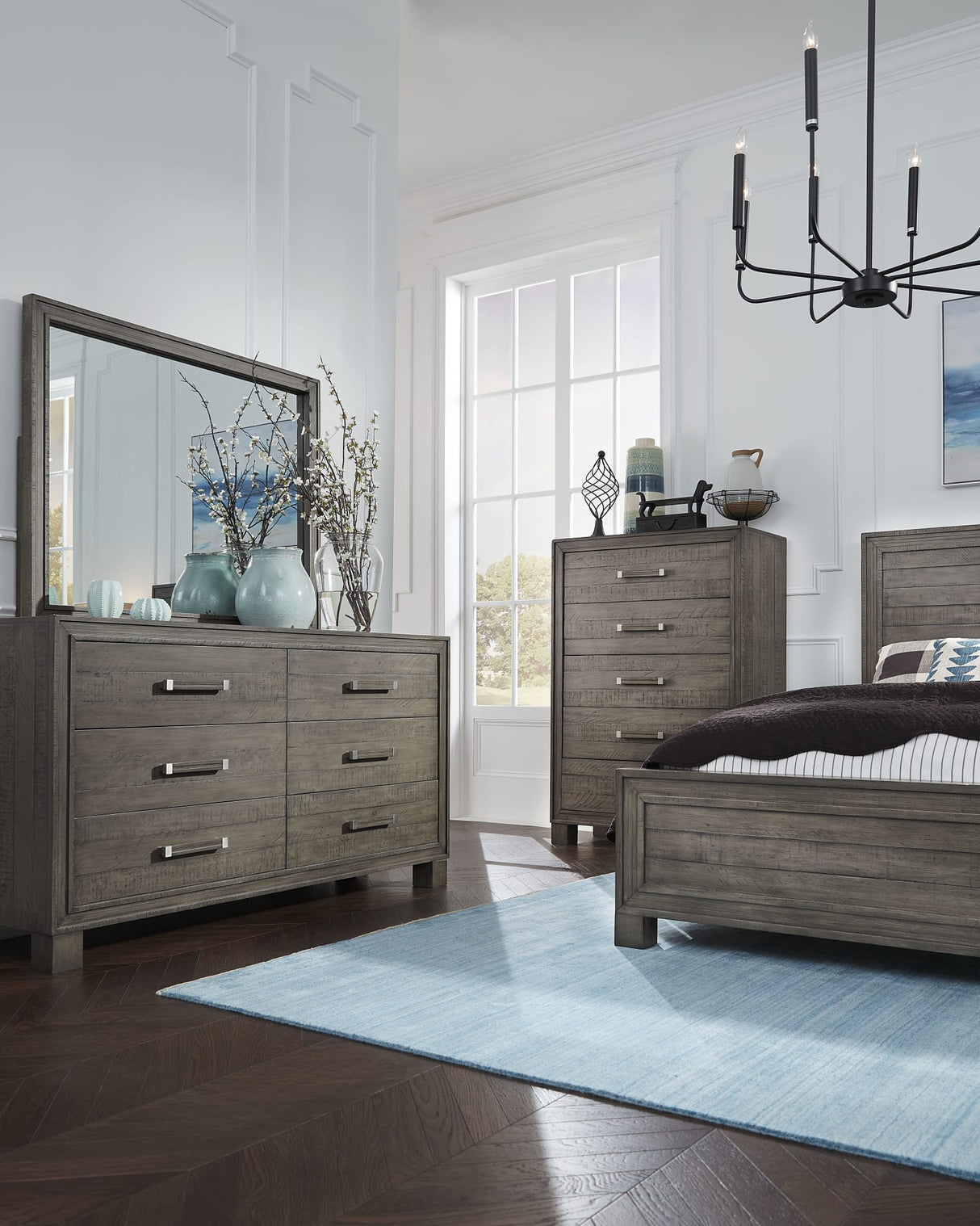 William Dusty Dawn King Panel Bed by Modus Furniture at Eve Furniture
